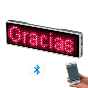 Painel LED Bluetooth para Mensagens Personalizadas